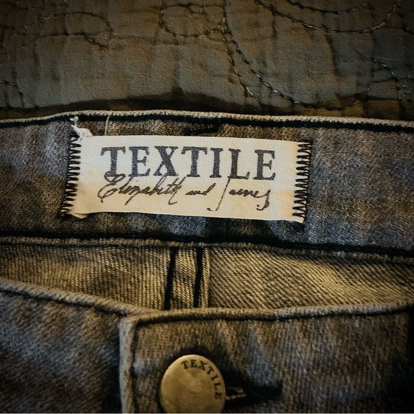 TEXTILE Elizabeth and James Davis Zip Skinny Moto Jeans Size 26 - Picture 5 of 15